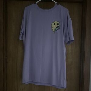 Purple T-Shirt with Graphic